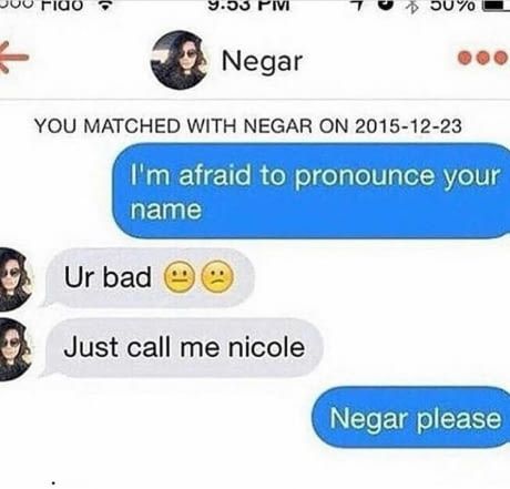 What's up my Negar