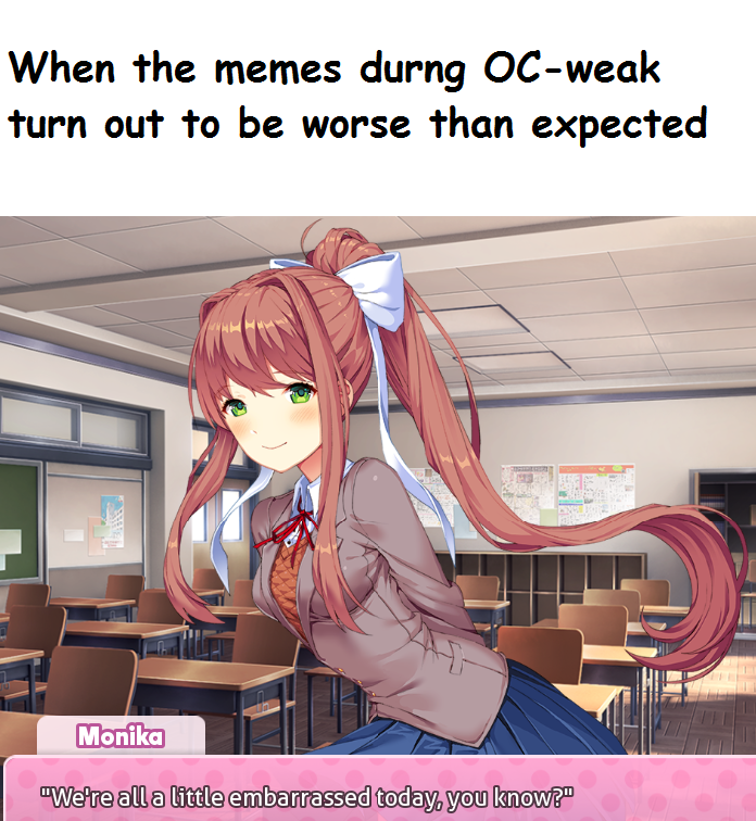Spoiler Alert: OC-Weak is gonna be HUGE