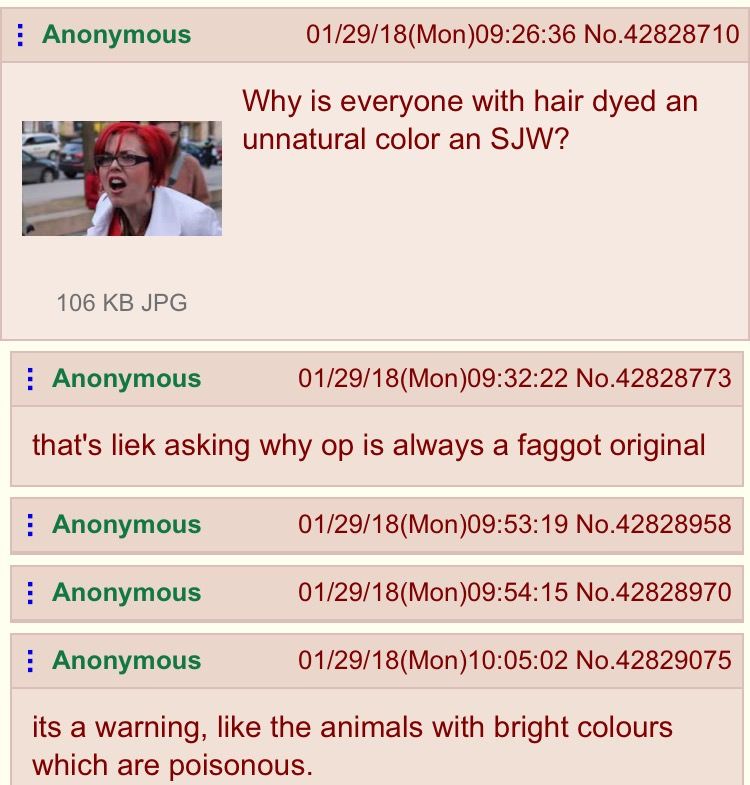 Anon figured out the pattern