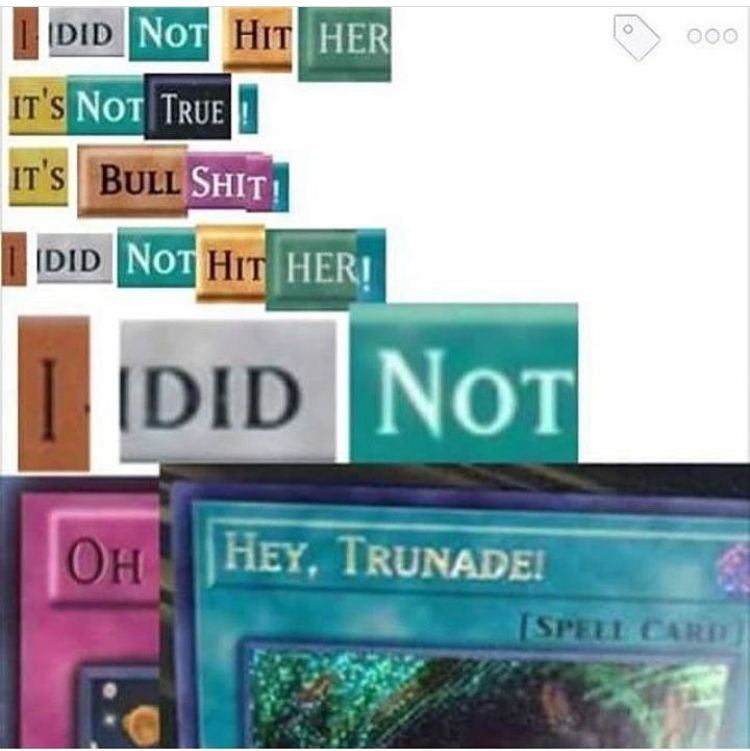 I did not