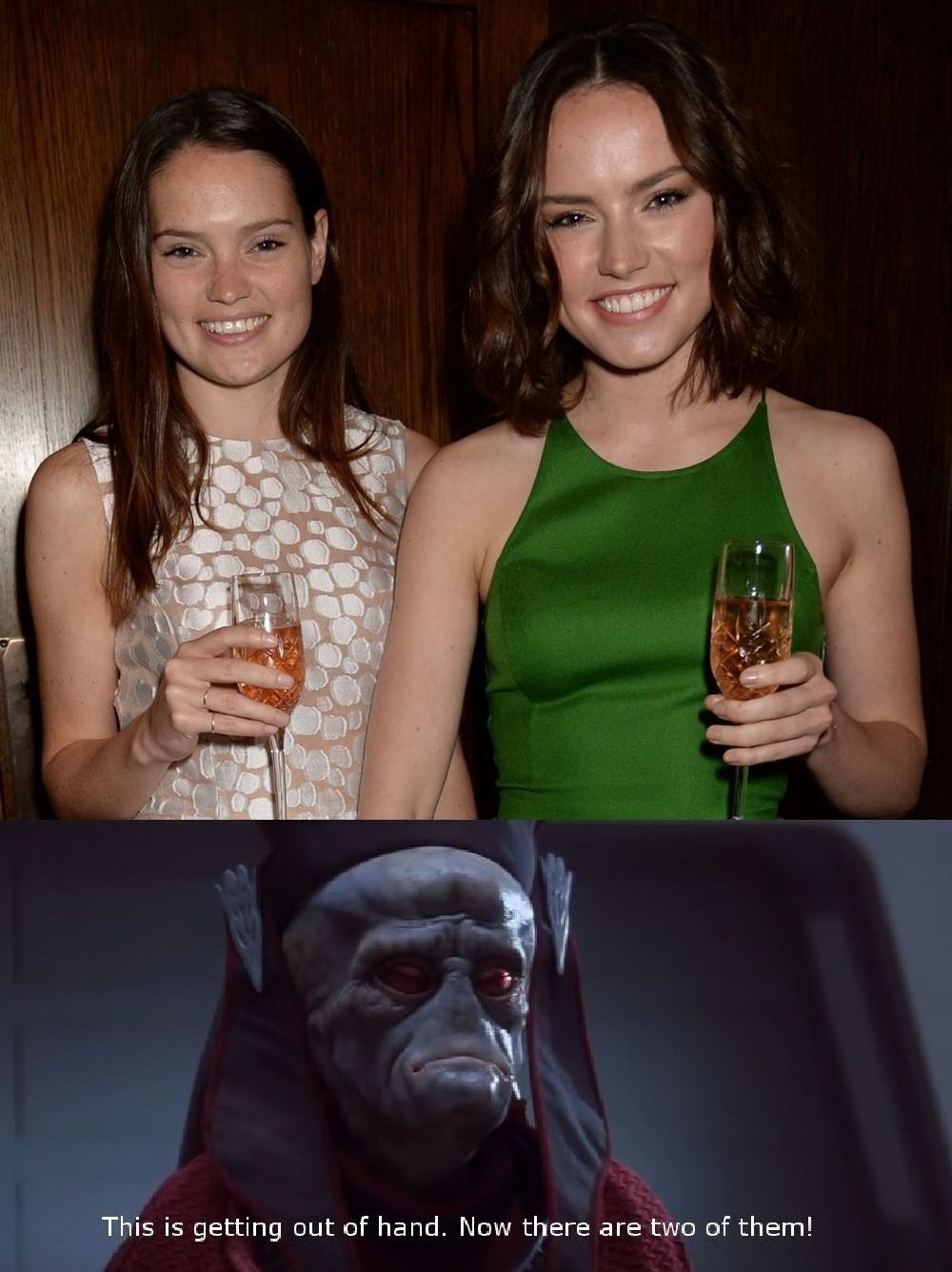 Daisy Ridley and her sister!