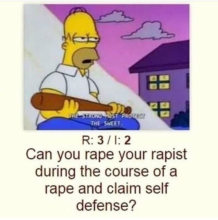 Self d!ckfense?