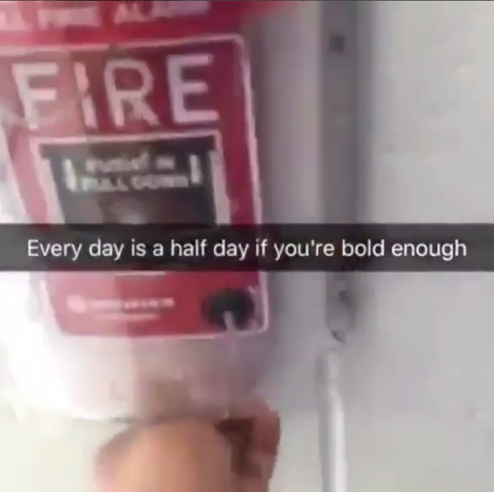 hope he doesn't get expelled