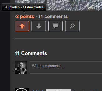 When you are sad because a Loss post is being downvoted, but the ratio brightens your day