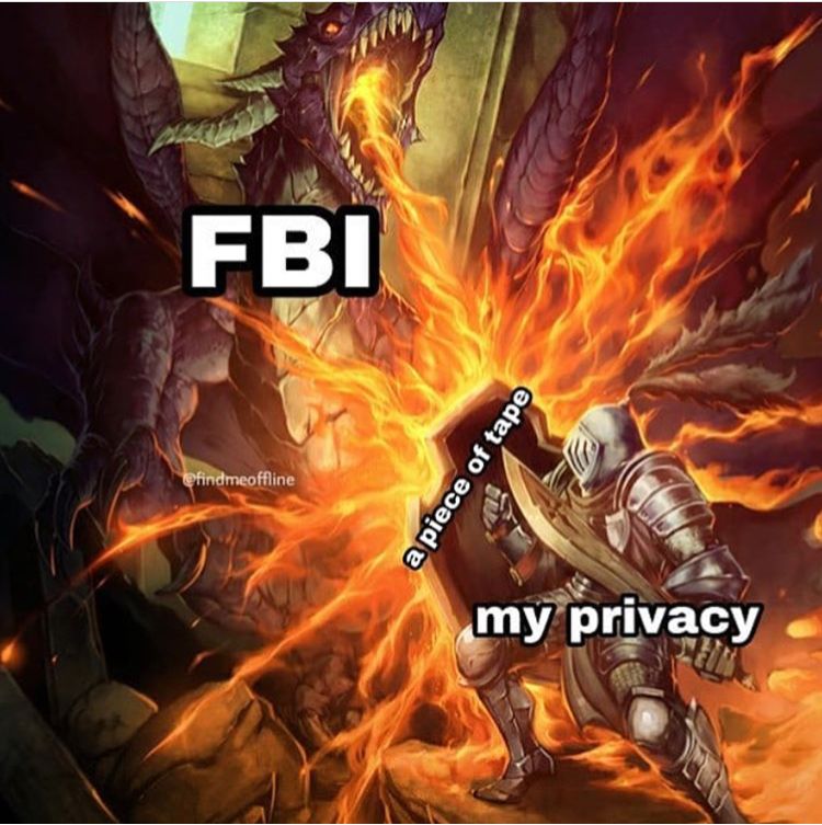 Piece of tape > FBI