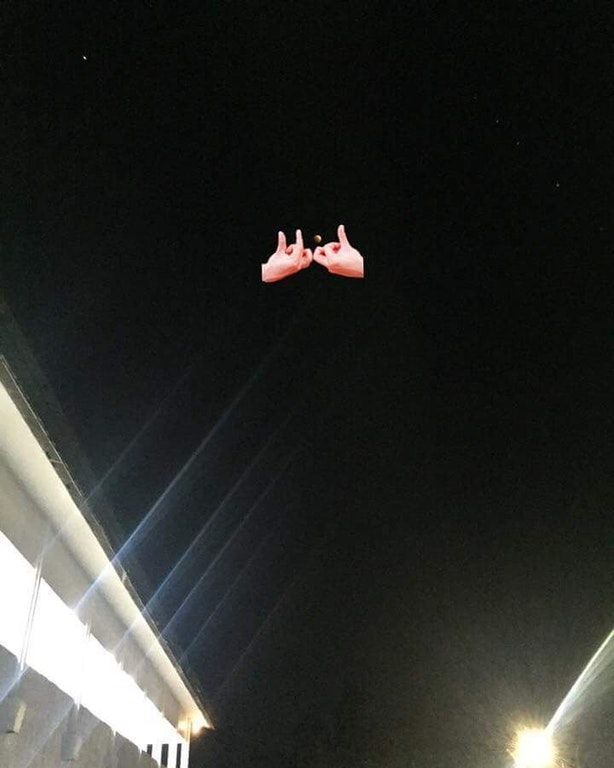Did you guys see the blood moon lat night?
