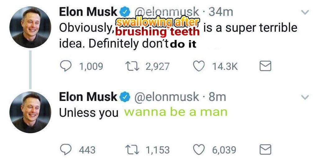 Elon with those inspirational quotes