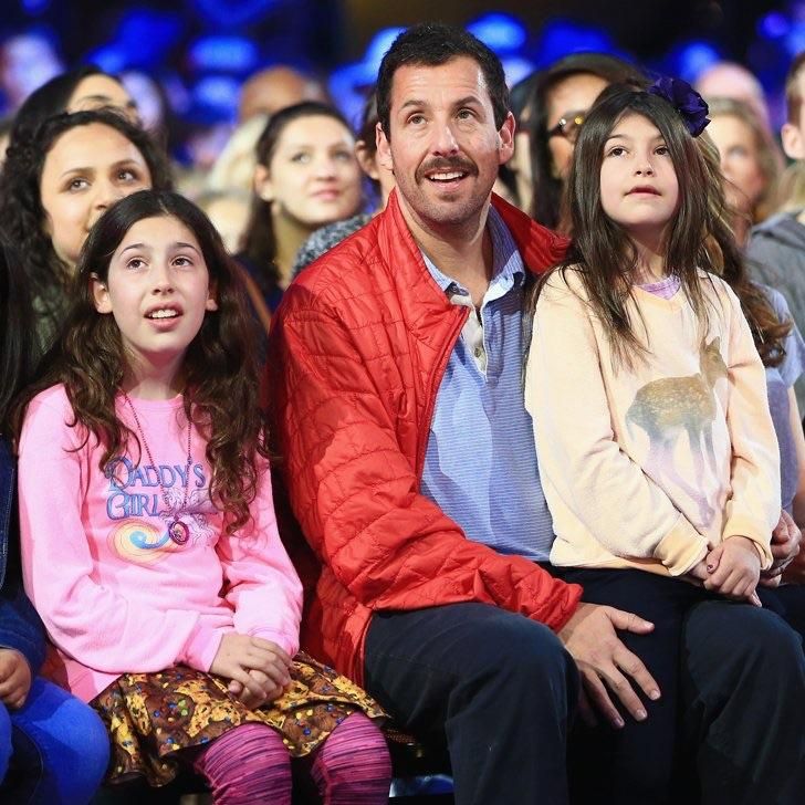 There'll never be a conspiracy whether that is really Adam Sandler's kid or not.