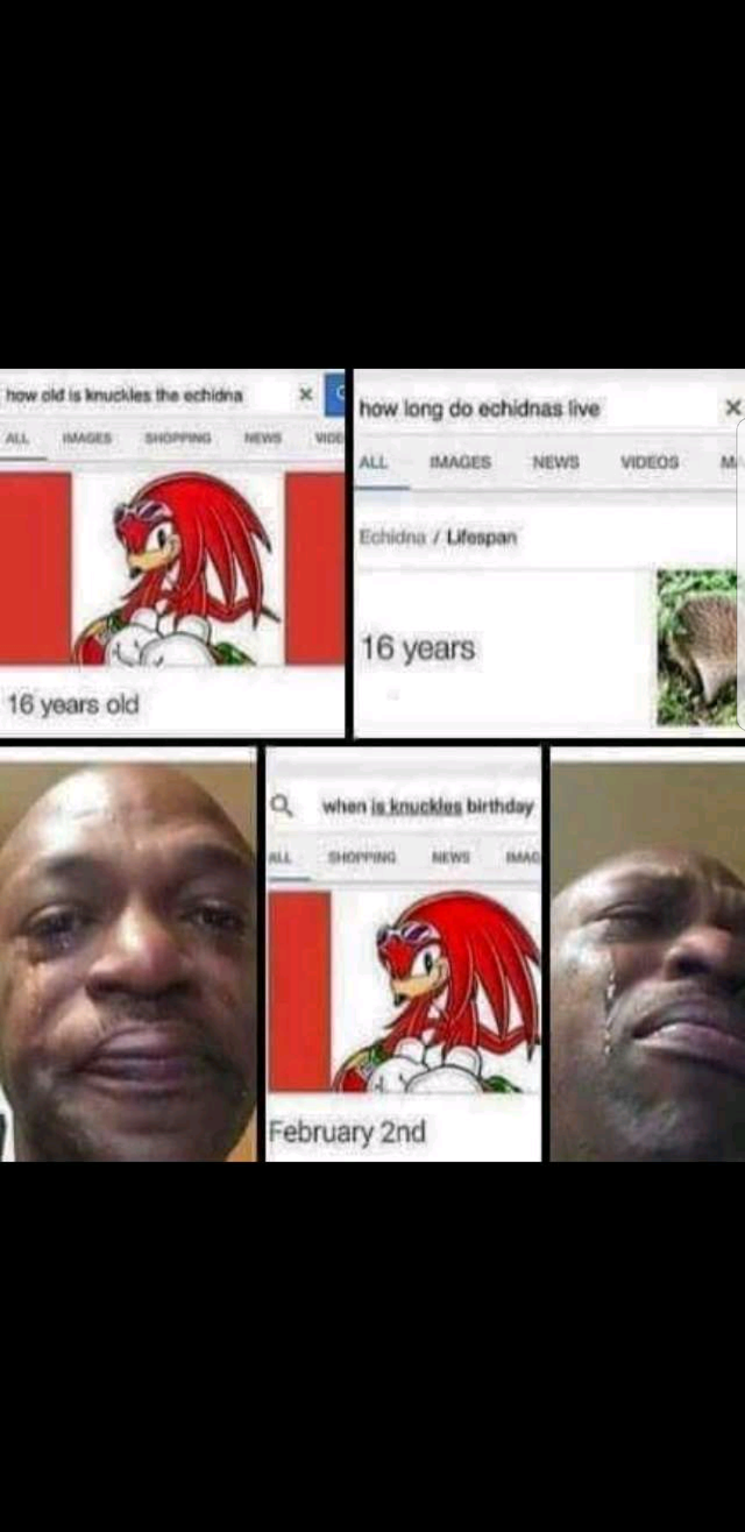 Rest in pieces knuckles