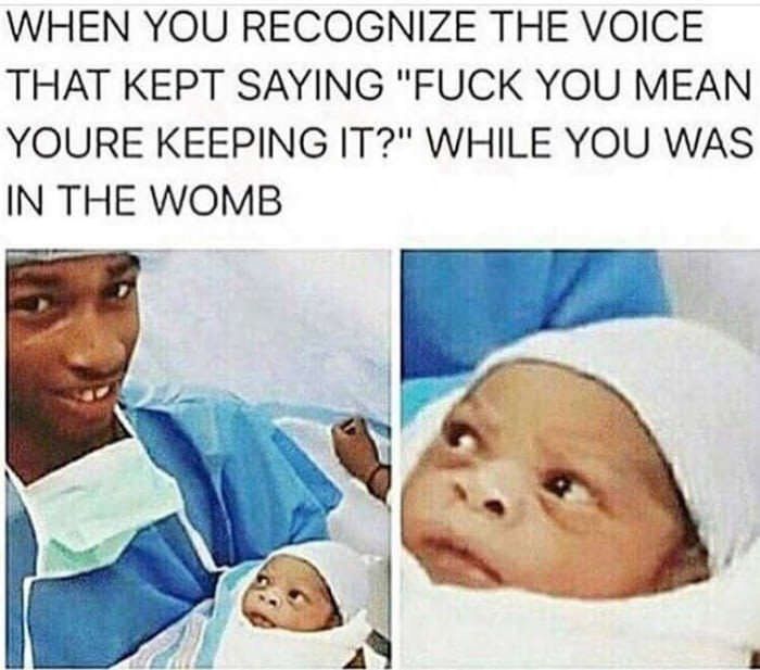 he's gonna be gone by the time the kids is 3