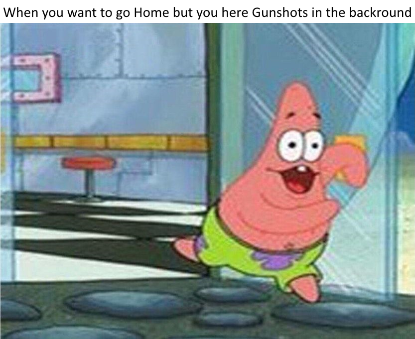 *runs the fk back*