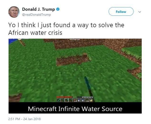 that is why he is the president of the US