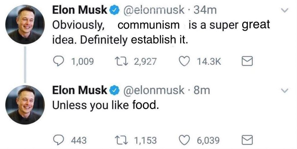 Food is useless anyway