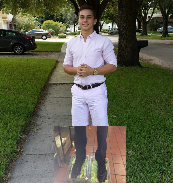 you know he has that feet fungus