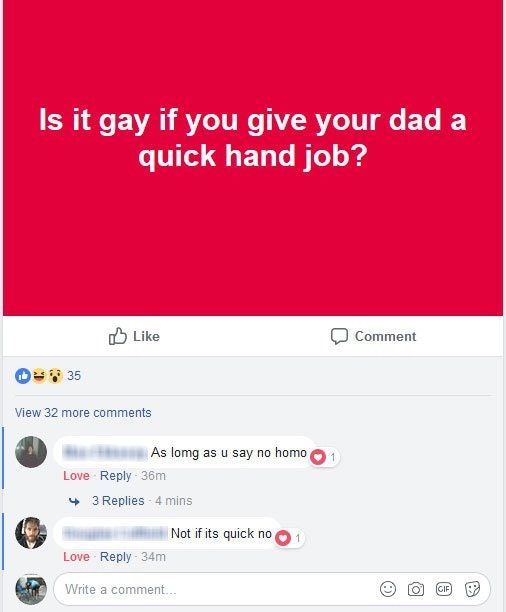 no homo
