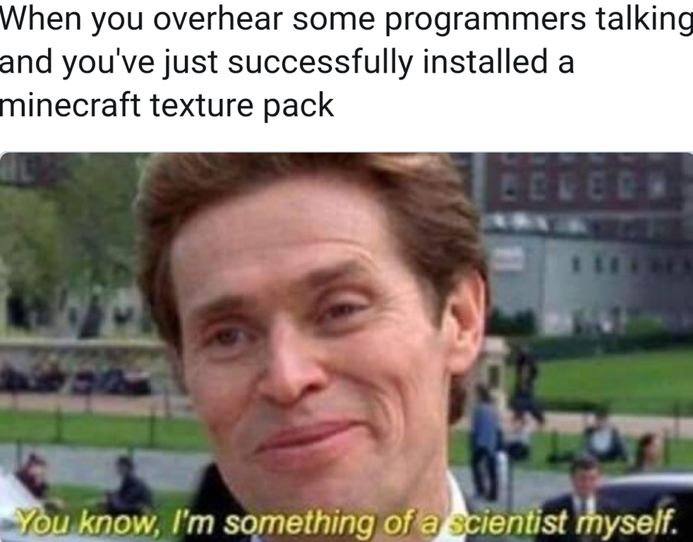 Insert computer before scientist