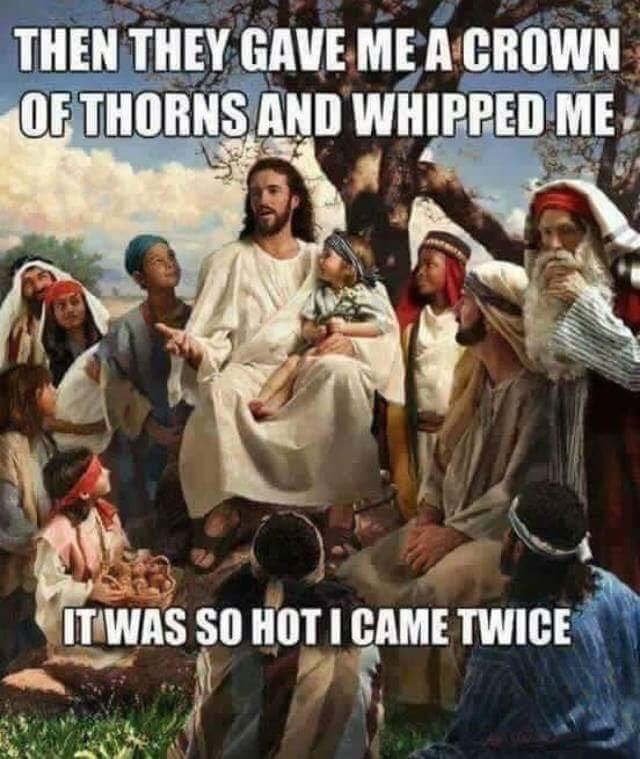 Jesus was kinky af