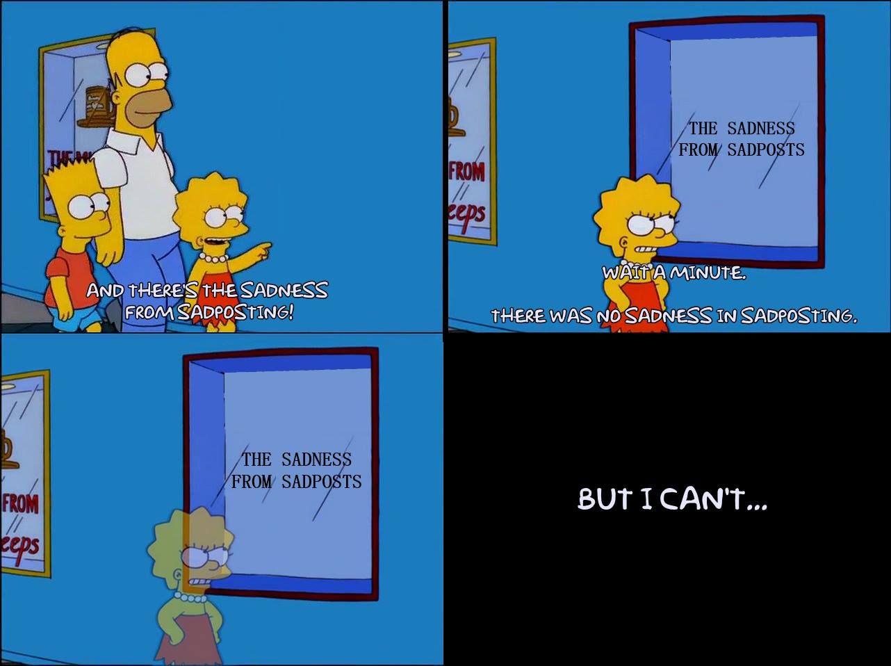 tad reacts only