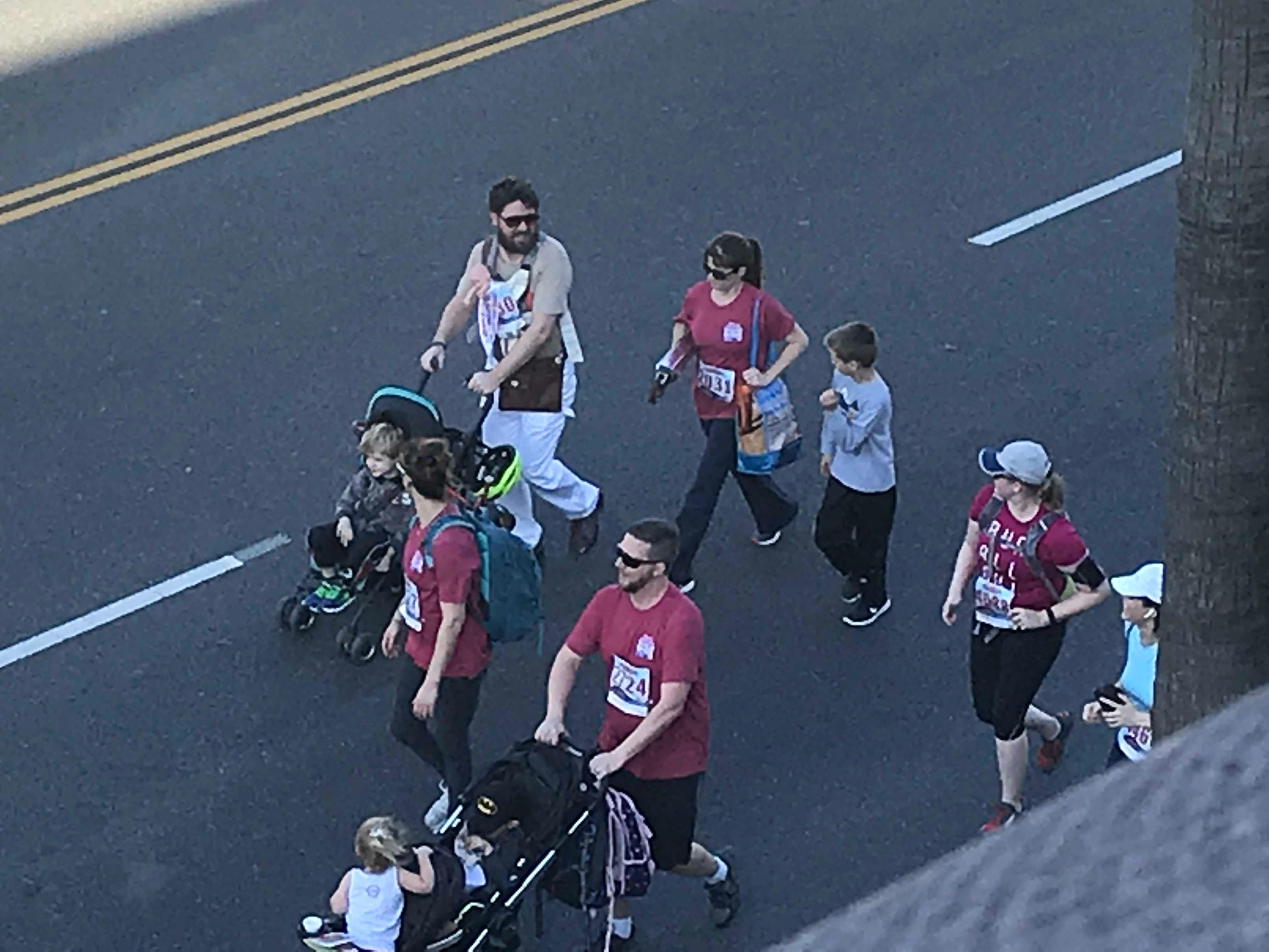 Looks like Alan beat the hangover and made it to the 10k! Nailed it.