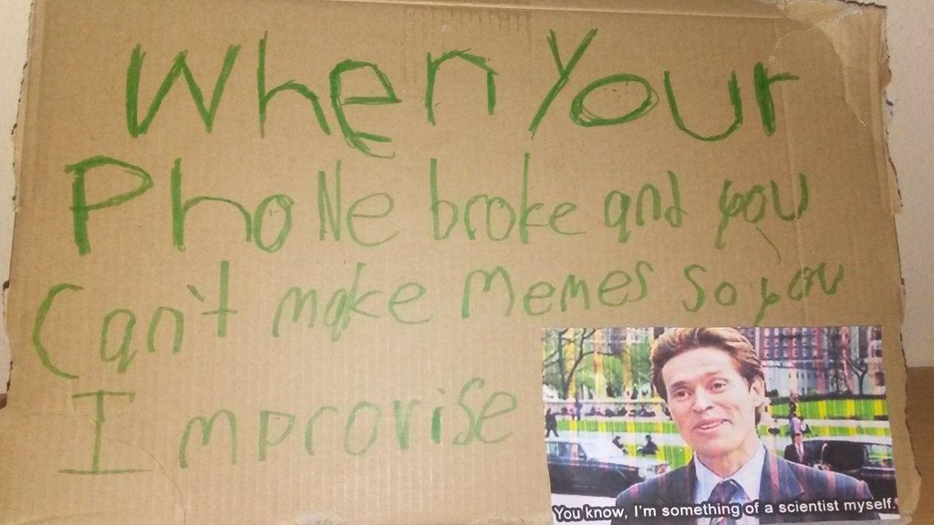 at least he tried