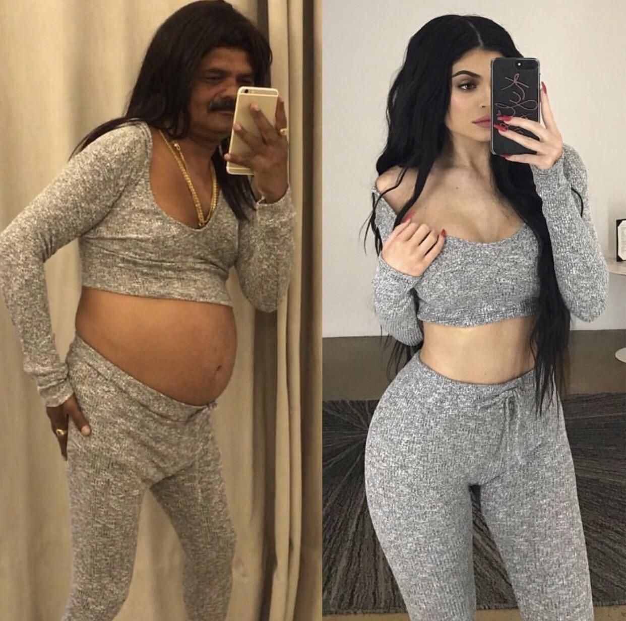 Rare pic of Kylie Jenner before giving birth