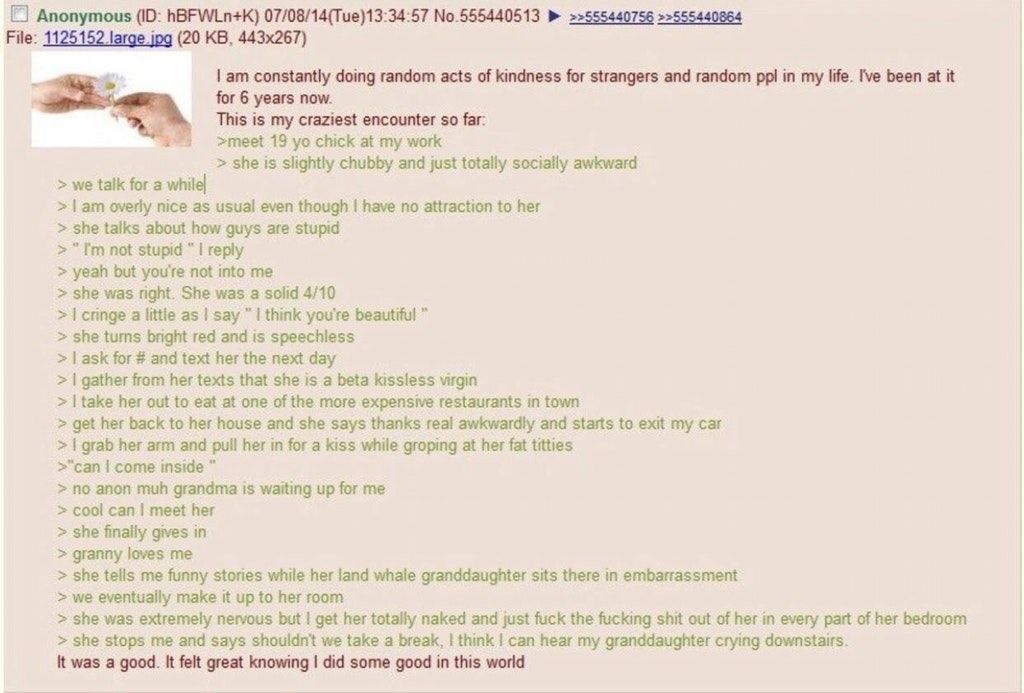 Anon meets a girl