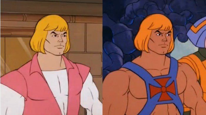 To this day, I still cannot figure out how no one could figure out Prince Adam was He-Man.