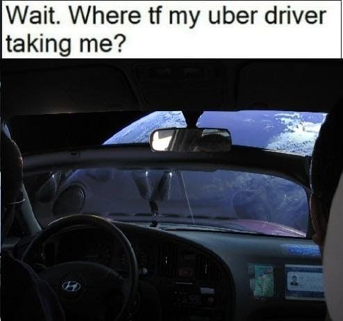 where he going?