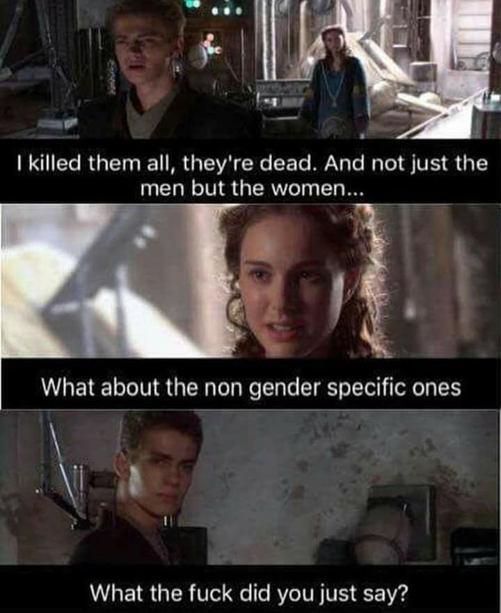 not just the transmen, but the transwomen and the transchildren too