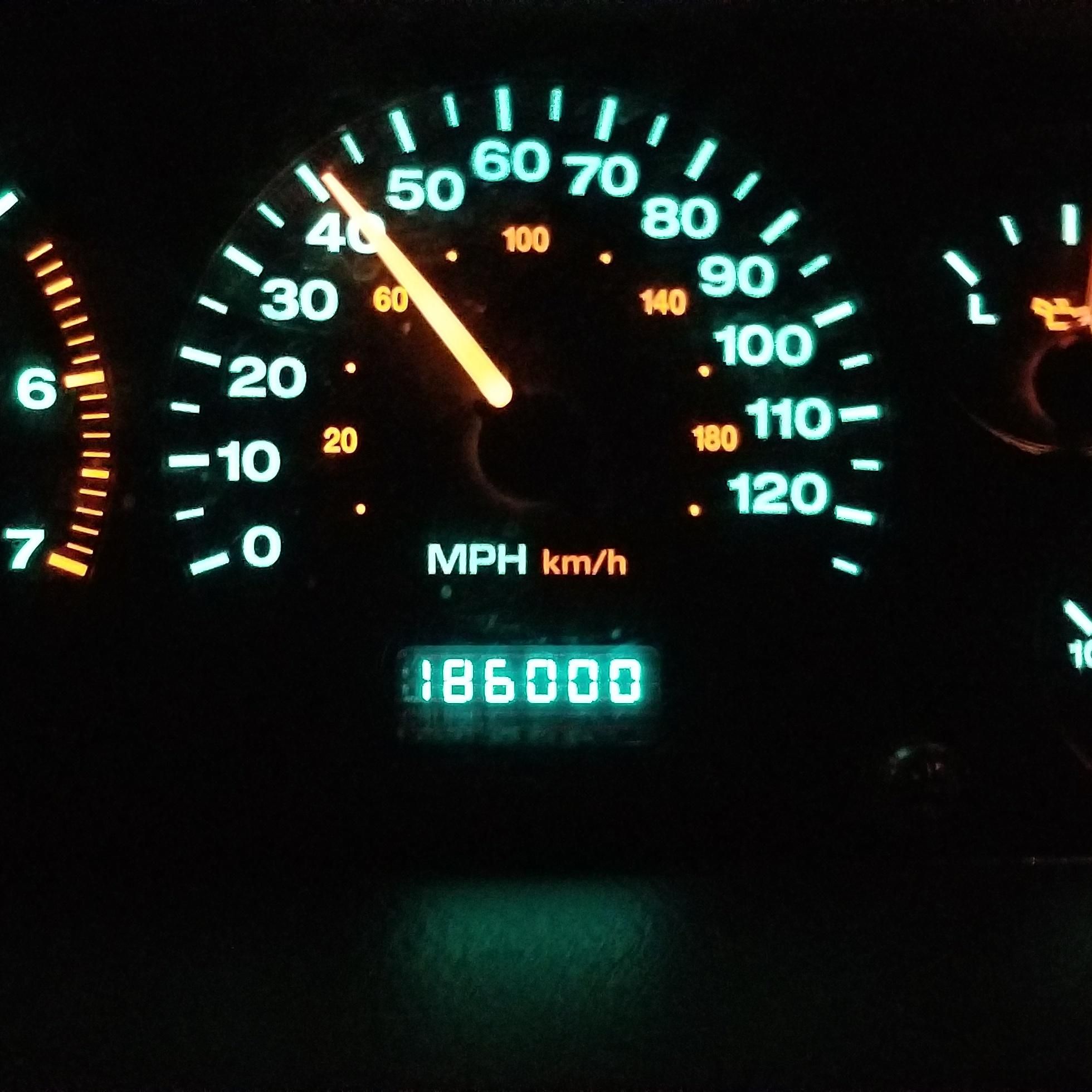 It only took 14 years for my jeep to travel the distance that light travels in one second.