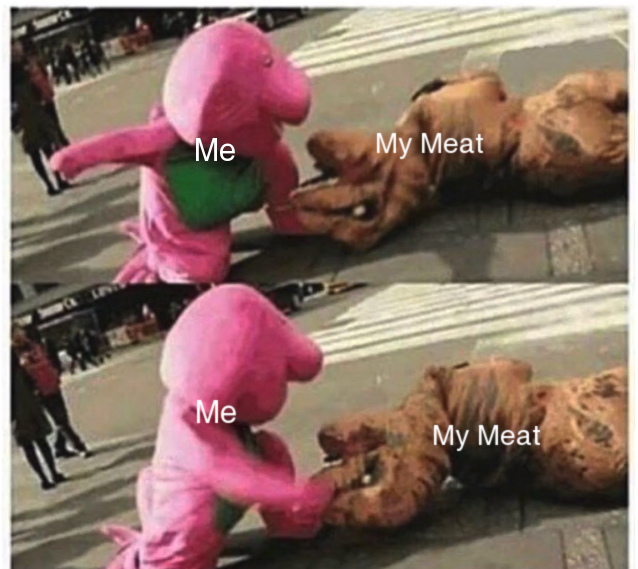I beat that alot