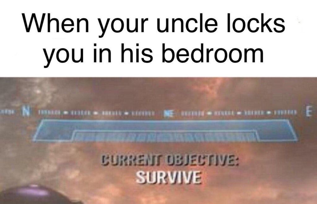 Every time I saw my uncle, which was often
