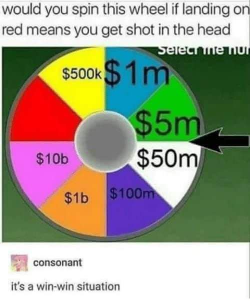 can i spin until i get red?