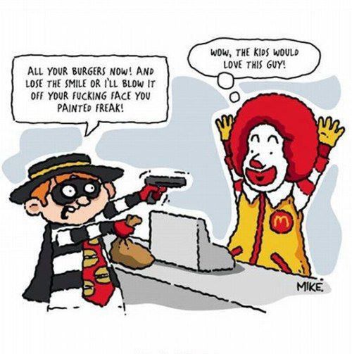 Ronald was never very good as a hiring manager.