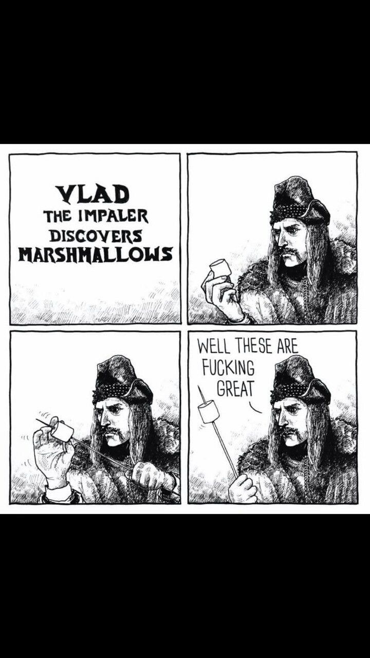 MadVlad finds marshmallows.