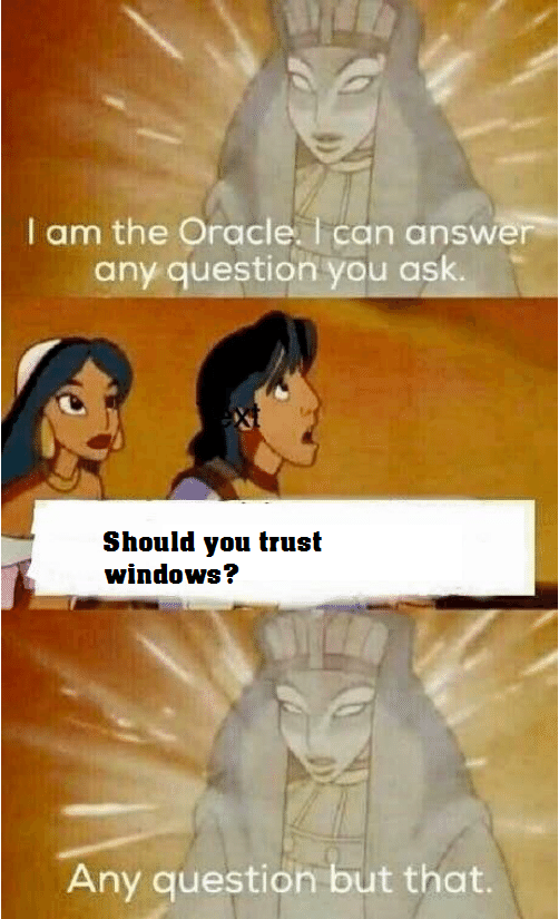 not like this
