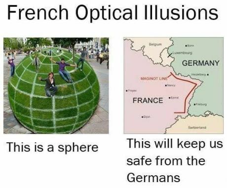 haha those silly frenchies