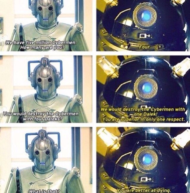Perhaps my favorite scene from Doctor Who