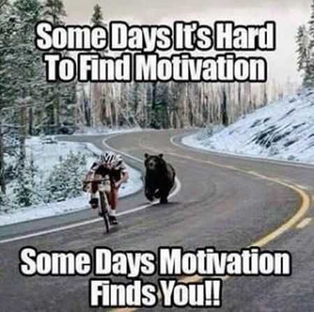 Some Days it's Hard To Find Motivation