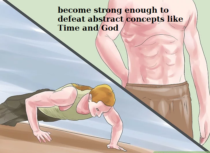 being strong also requires a ponytail