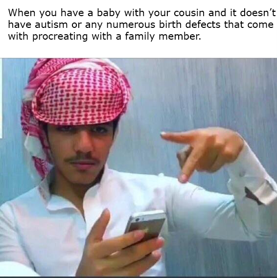 Lucky him