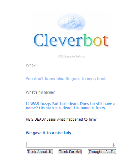 WTF Cleverbot?