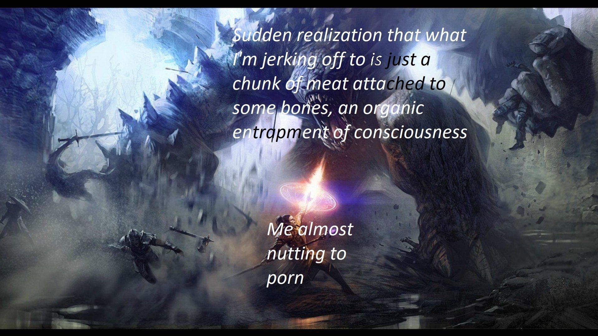 The not working man's struggle