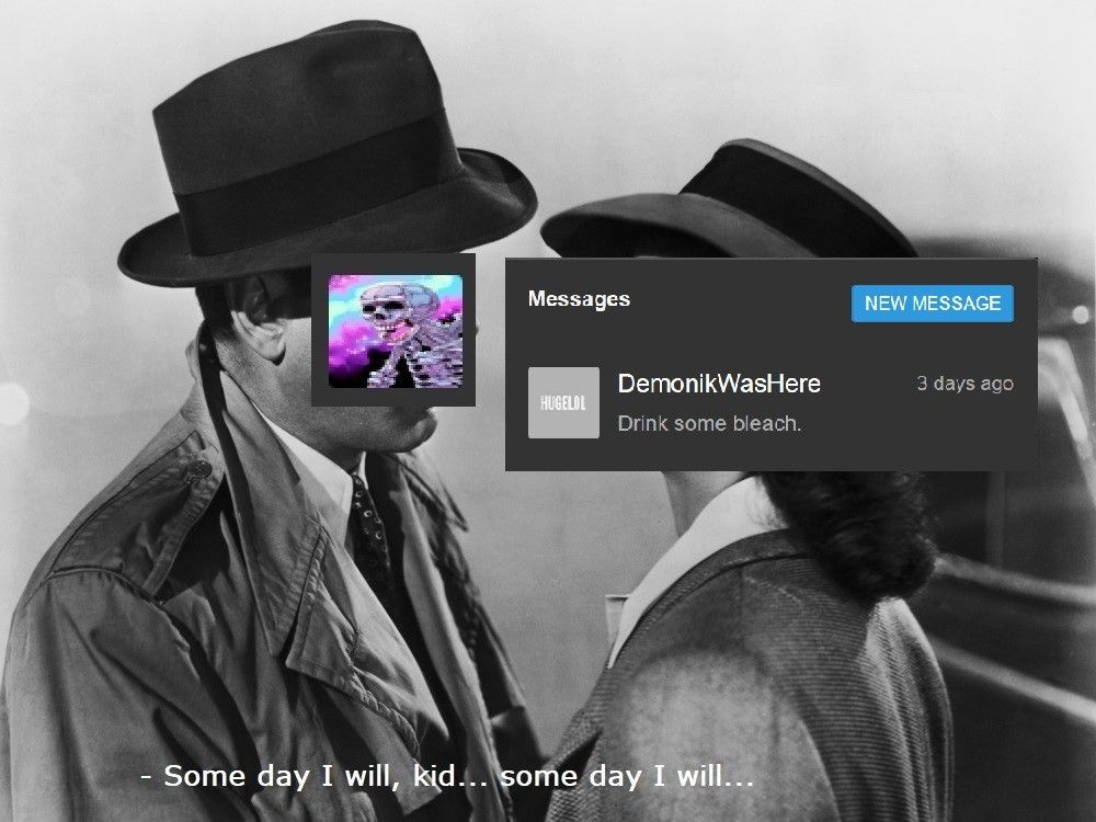 Guys I got cyberbullied ;(;(;(