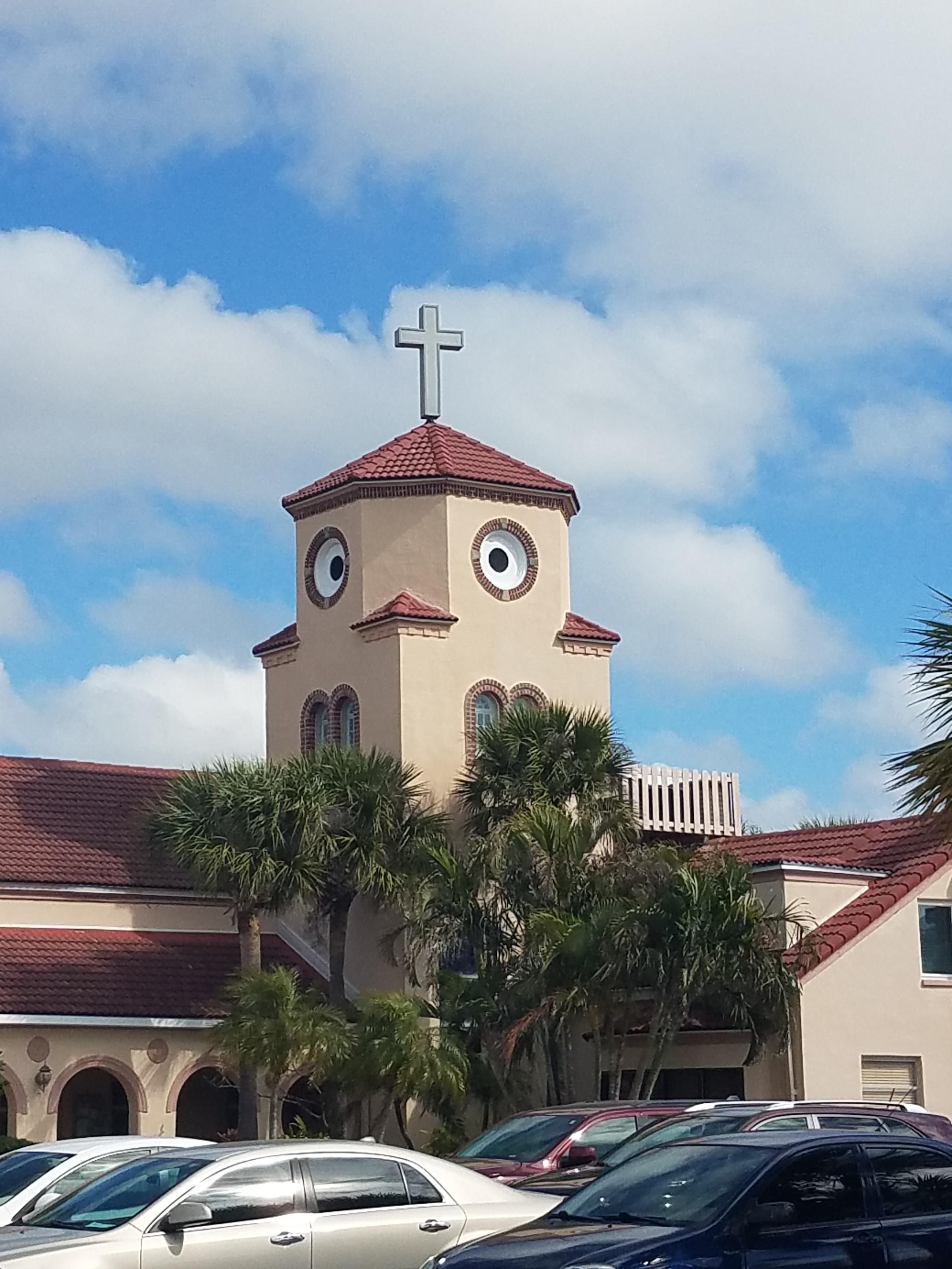 What is this? A church for owls?