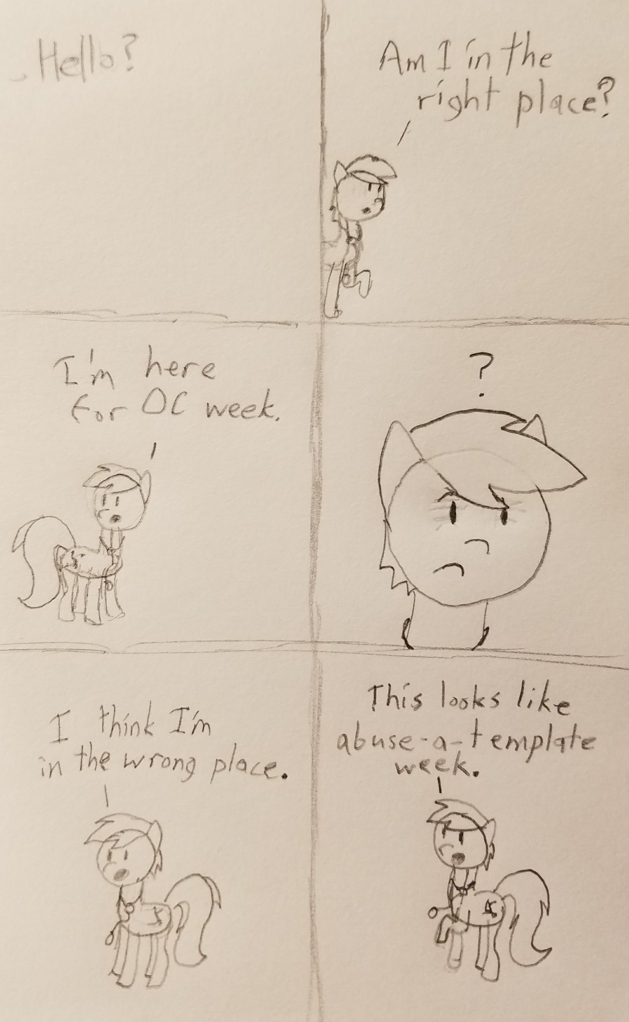 OC stands for Original Content