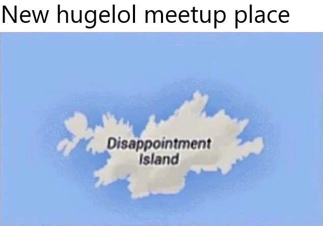 If we change locations, I might actually come
