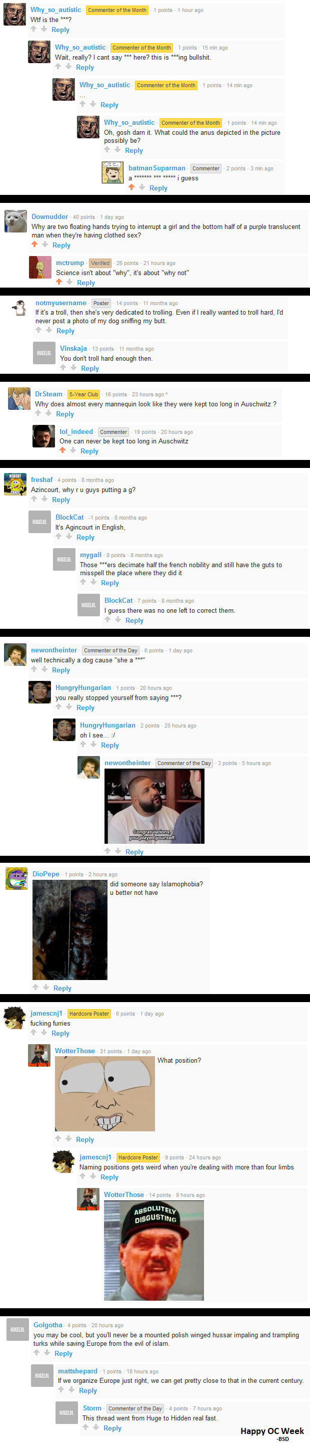 Best of HL Comments, for the response can be funnier than the meme