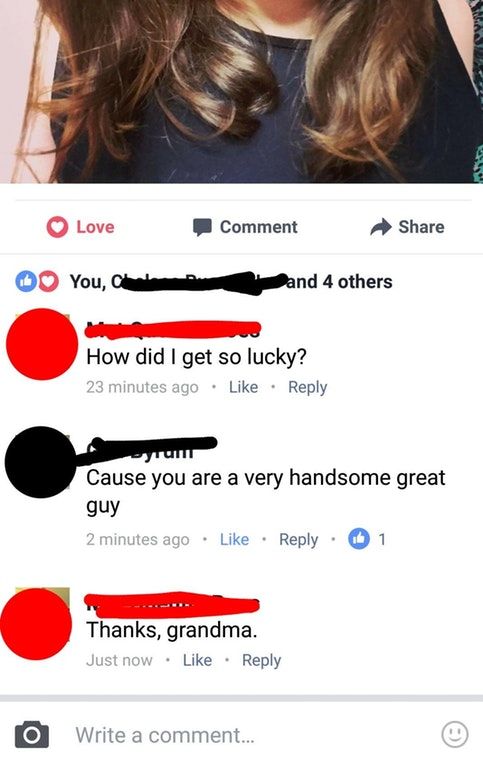 Granny is not gonna have you doubt yourself