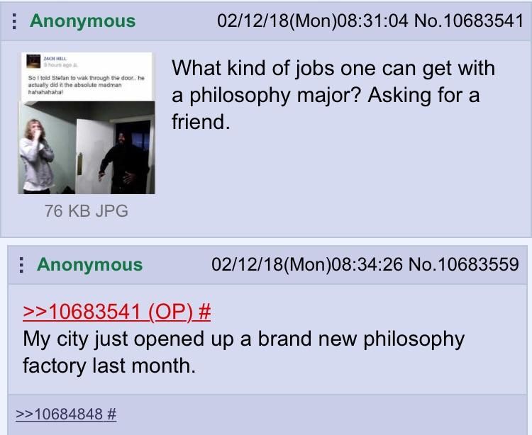 Anon is ready for the workforce.